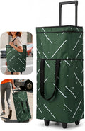 Foldable Rolling Bag, Portable Small Shopping Cart by Unknown