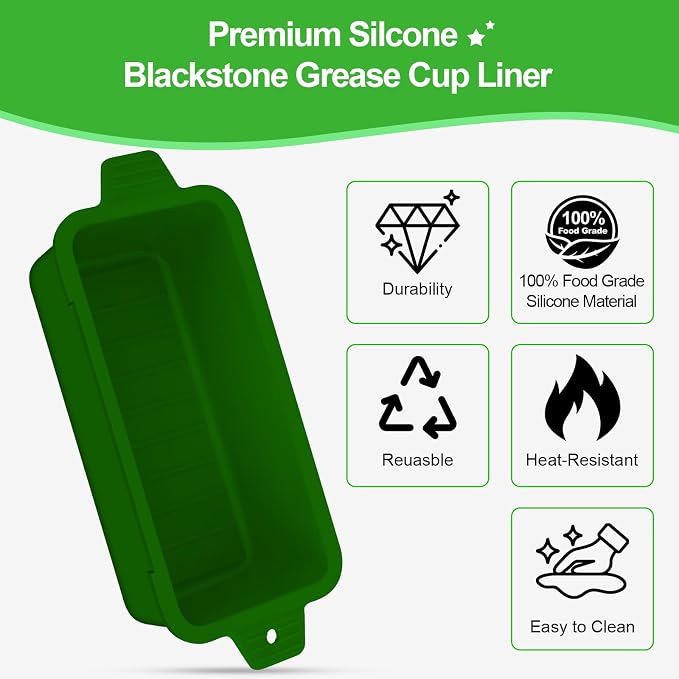 2 PCS Silicone Grease Cup Liners - Image 5