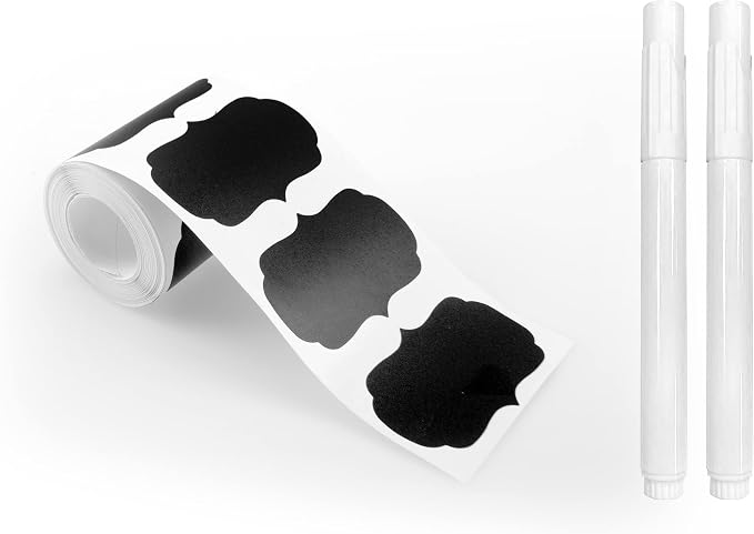 MUWOOB Chalkboard Labels, Kitchen Pantry Sticker Labels by Unknown