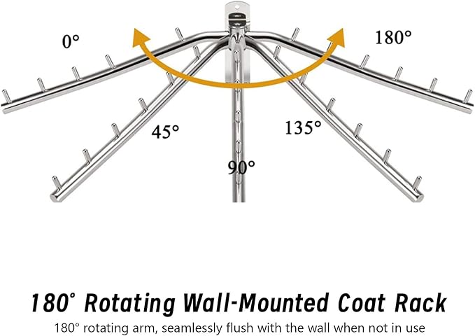 Wall Mounted Clothes Drying Rack - Image 6