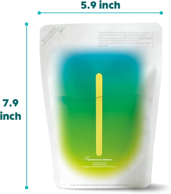 Dry & Dry [9 Packs Standing Moisture Absorbers to Control Excess Moisture - Image 7