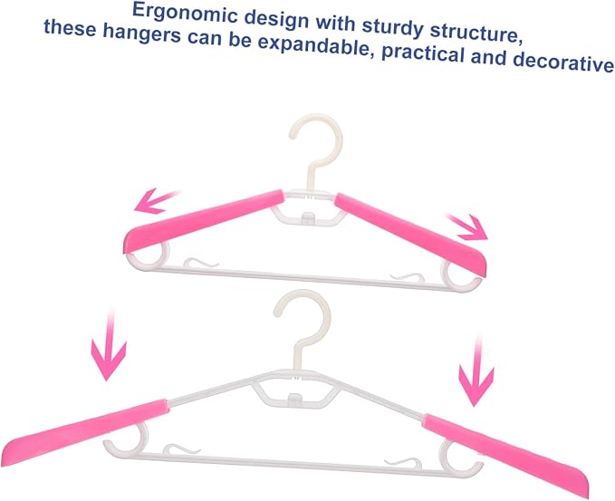 Zerodeko 10pcs Extra Wide Clothes Hangers - Image 7