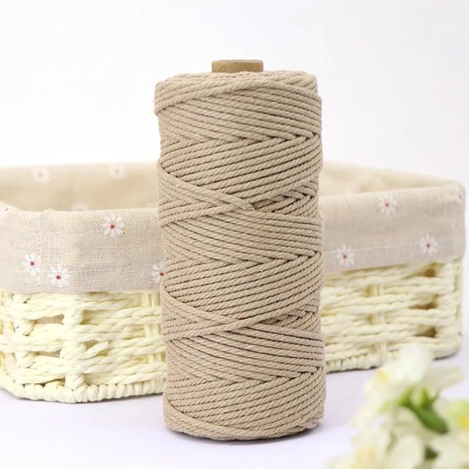 2/3/4mm Twine Cotton Colored Bakers Twine 109Yard Macrame Cord by Unknown