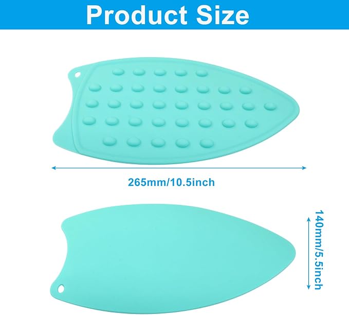 2 Pcs Silicone Iron Rest Pads Mat Iron Hot Heat Resistant Protective Pads - Image 4