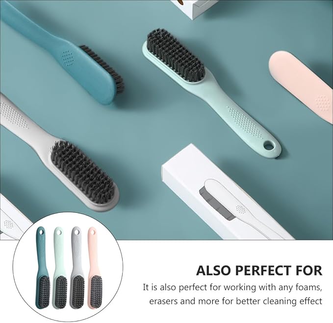 4 Pcs Clothes Brush and Shoes Scrubber Set - Image 5