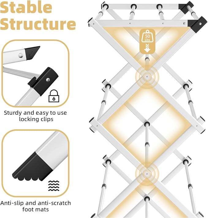 BAKON Clothes-Drying-Rack-Foldable - Image 4