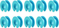 Upgraded Windproof Hanger Spacer Anti-Off Hanger Fixing Hooks Colorful Suitable by Unknown