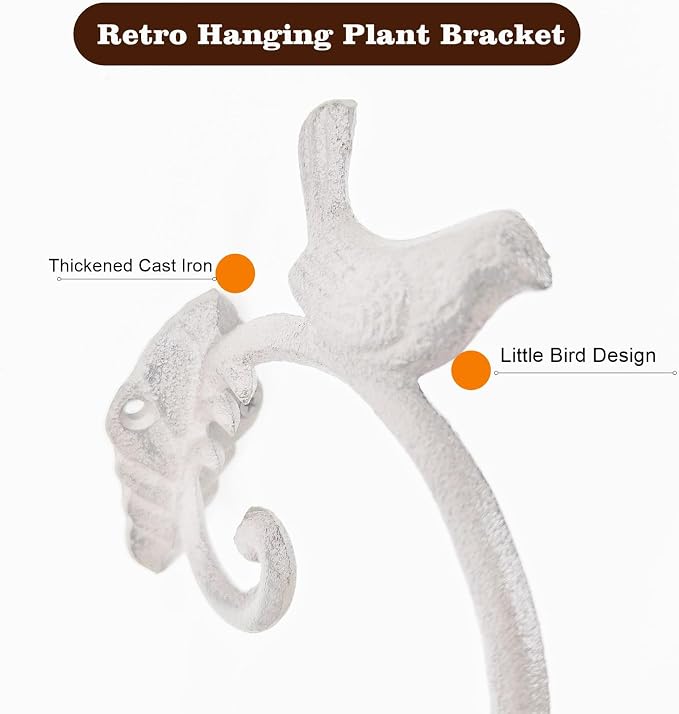 Z metnal Cast Iron Plant Hanger - Image 3