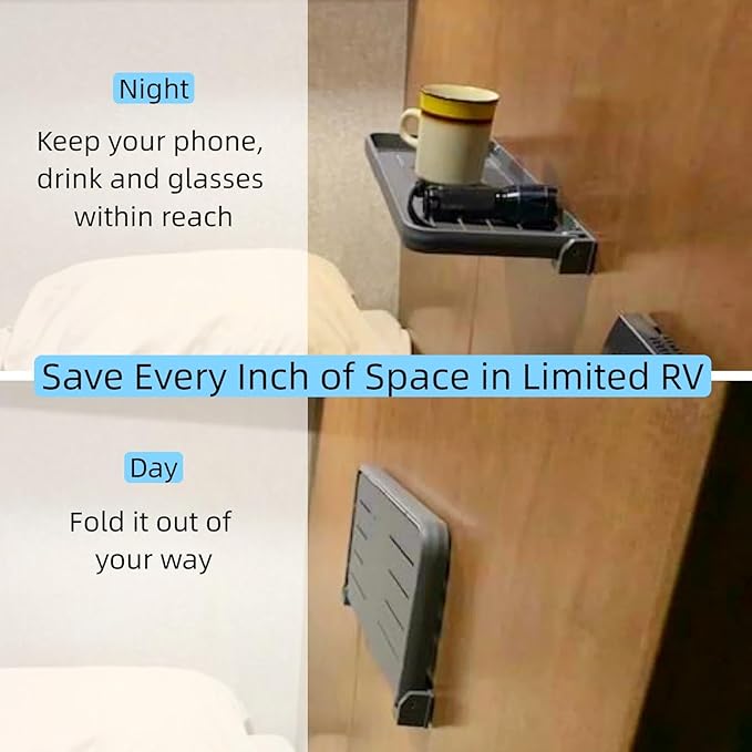 RV Aluminum Foldable Shelf - Image 4
