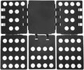 Folding Clothes Board 3pcs Portable Folding Board Clothes Pegs Storage Holder by Unknown