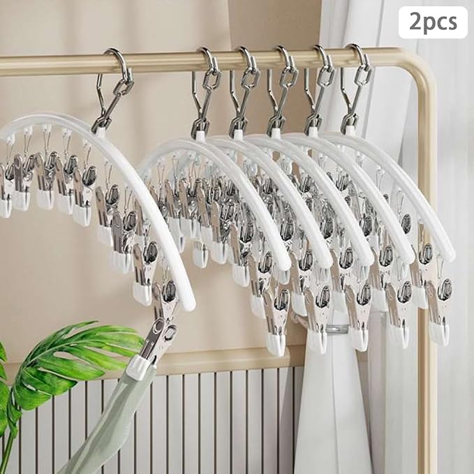 2Pcs Legging Organizer for Closet, Stainless Steel Legging Hanger, Large - Image 2