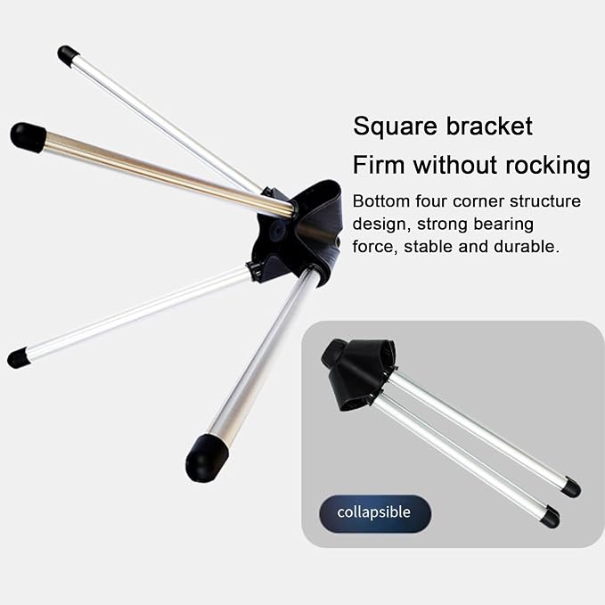 Foldable Steamer Rack Clothes Steamer Rack Steaming Clothes Hanger Height - Image 3