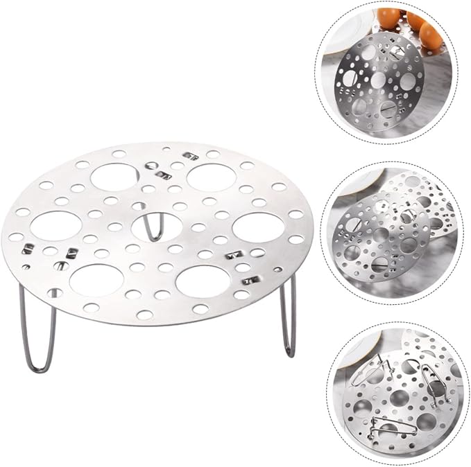 Alipis Multipurpose Steaming Rack Egg Pot Steam Tray Steamer - Image 3