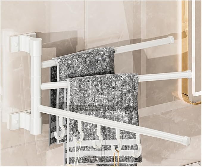 Swing Out Towel Bar Wall Mounted, Towel Rack by Unknown