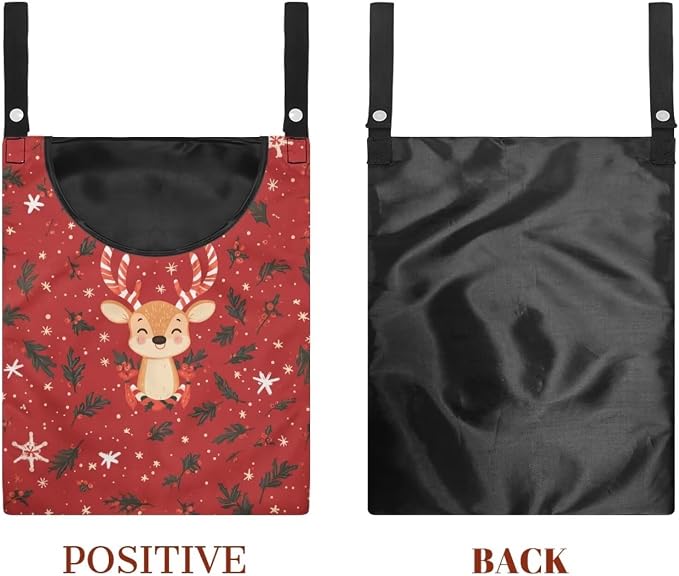 Christmas Reindeer Clothespin Bag - Image 7