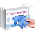 NiHome Clear Acrylic Wall Mount Glove Box Holder Tissue Box Dispenser by NiHome