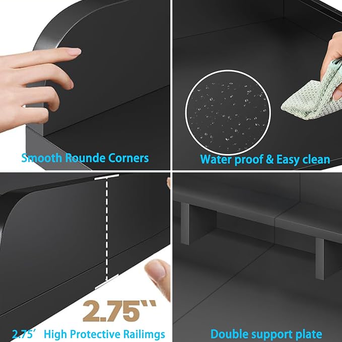 Washer Dryer Countertop, Laundry Wood Shelf Topper - Image 5