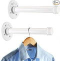 Sumnacon 2 Pcs 8 Inch Industrial Pipe Clothes Bar by Sumnacon