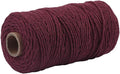 109 Yards 3mm Macrame Cotton Cord 4 Strand Twisted Twine Strings Rope by Zhiheng