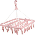 Plastic Clip Drying Rack Rotating Hook by SOLUSTRE