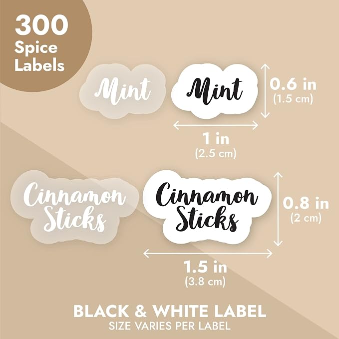 Talented Kitchen Spice Labels Stickers - Image 5