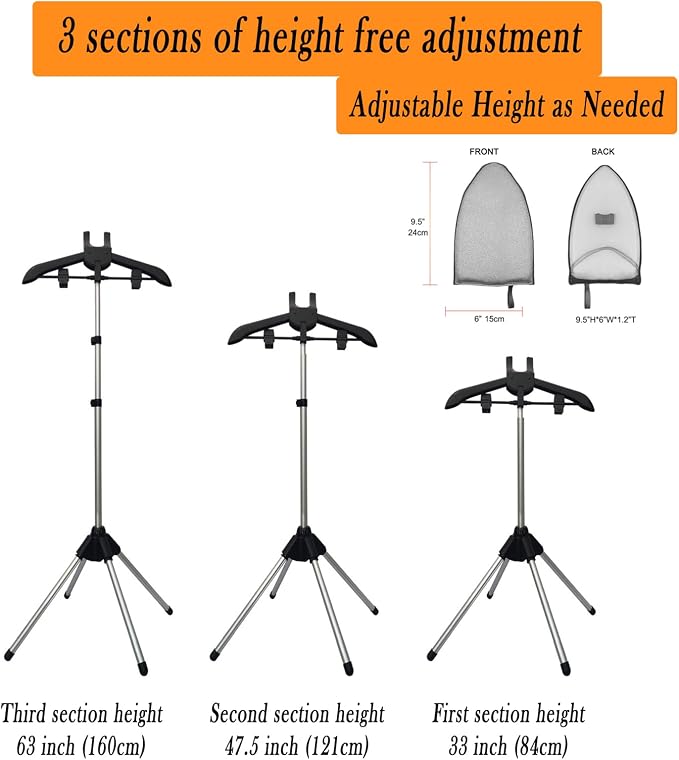 Handheld garment steamer rack, Garment hanger - Image 2