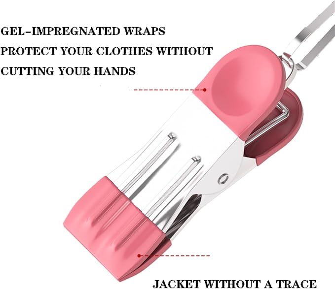 Round Drying Rack, Windproof Hook, Aluminum Drip Drying Hanger - Image 4