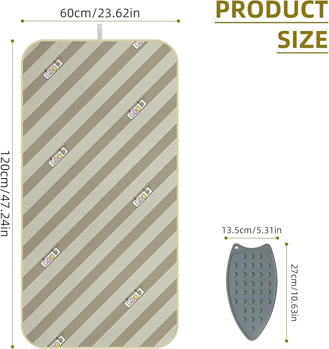 Portable Ironing Mat, Foldable Heat-Resistant Ironing Pad for - Image 6