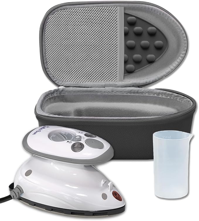 The Quilted Bear Premium Mini Steam Iron by TheQuiltedBearsProducts