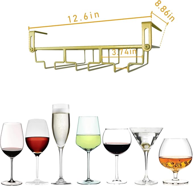 Adjustable Under Cabinet Stemware Holder - Image 3