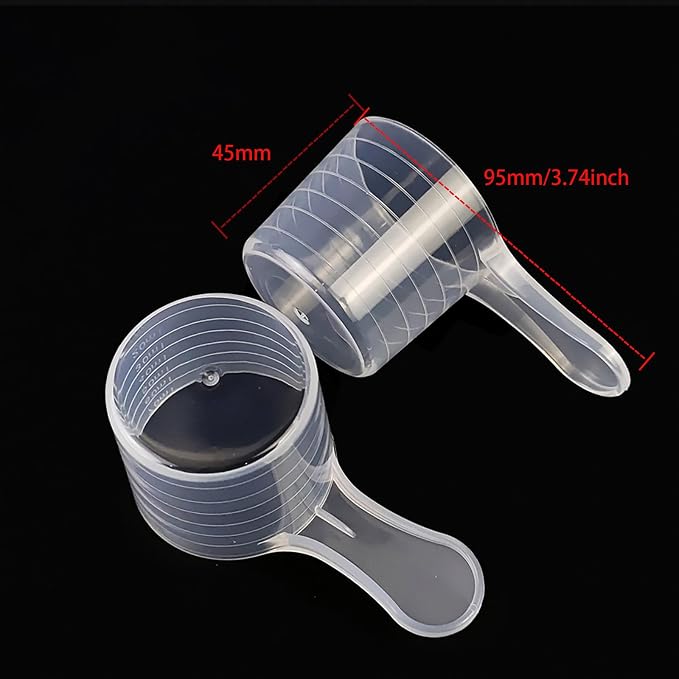 4PCS 70ml Laundry Detergent Spoon Protein Scoop Milk Powder Spoon Tablespoon - Image 3
