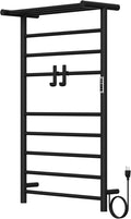 Towel Warmer Rack, 3+3+5 Bars Wall Mounted Towel Heater Towel Warmer by DOKKOME
