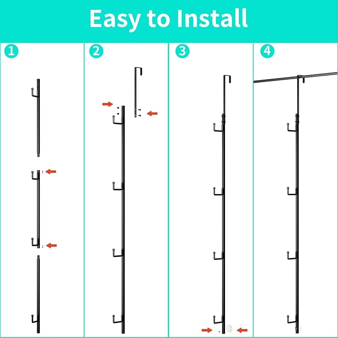 HapiRm Over Door Hat Rack - Image 7