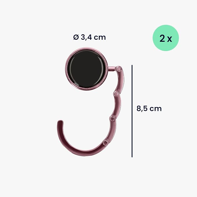 kwmobile Purse Hook for Table - Image 6
