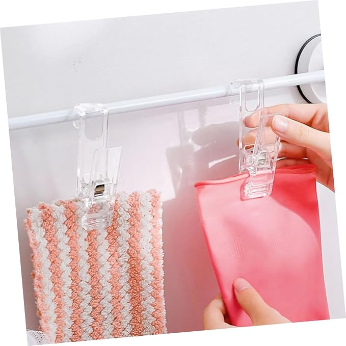 VILLCASE 16pcs -Skid Clothes Hanger Clips Multi- Clips - Image 4