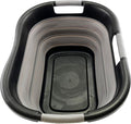 SAMMART 30L Collapsible Plastic Laundry Basket by SAMMART