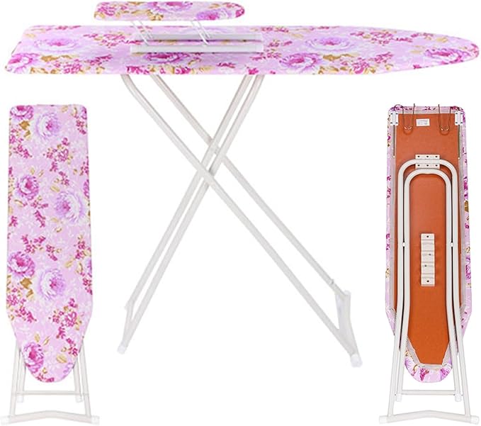 Ironing Boards Foldable Iron and Ironing Board Set, Height Adjustable Smooth by Unknown