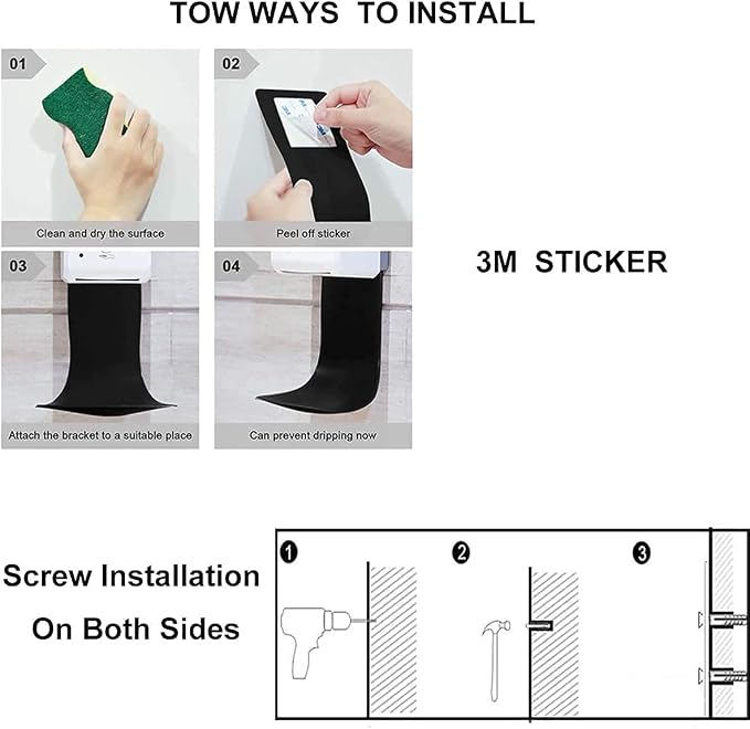 5 PCS Drip Tray for Wall Mounted Soap Dispenser, Prevent Dripping and Spraying - Image 4