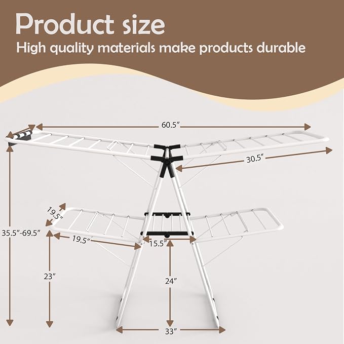 Maomo Premium Double Coat Drying Rack - Image 3