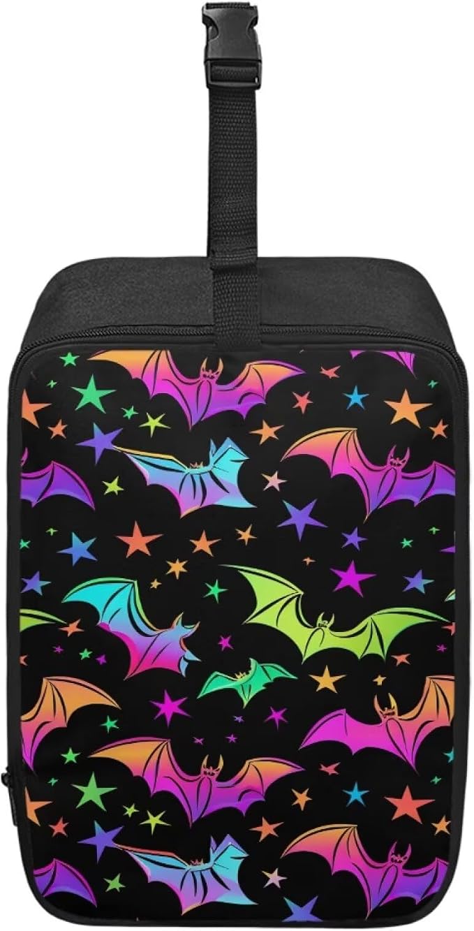 Colorful Bat Portable Steamer Storage Bag Lightweight Irons Carrying Case by YUVAMAGIMO