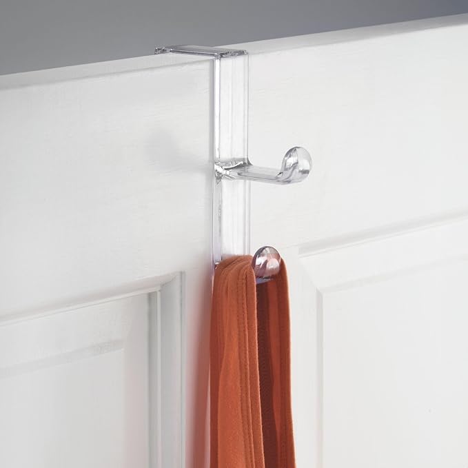 iDesign 3-Pack Over Door Double Hook - Image 4