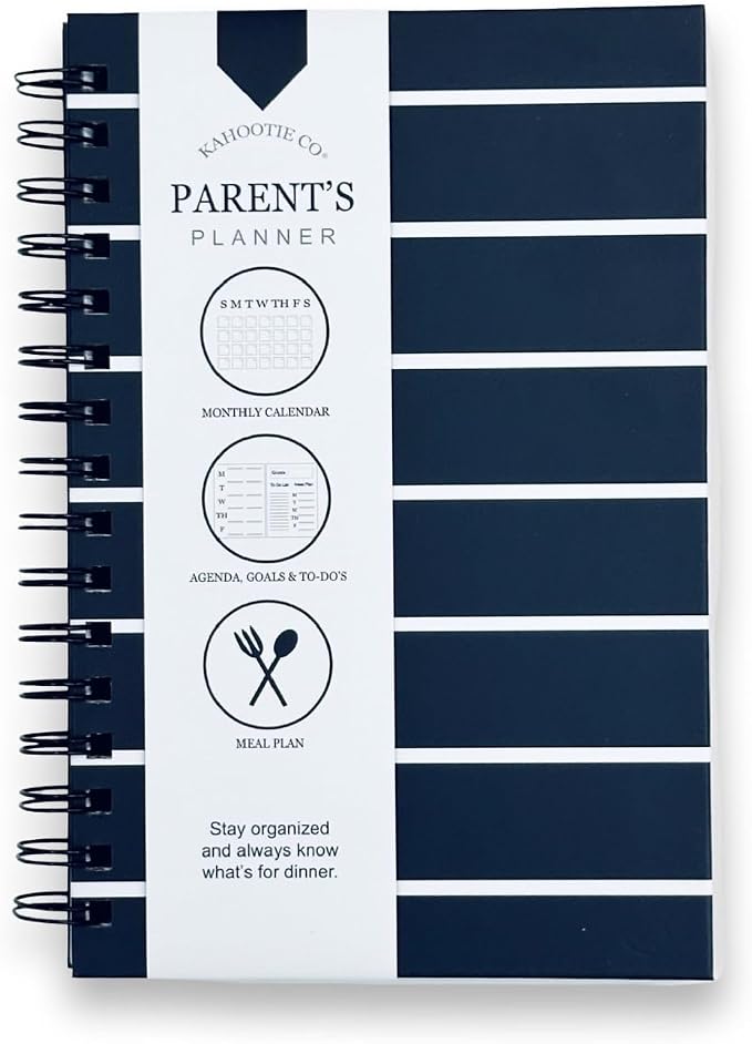 Parent's Planner by Kahootie Co- Weekly Meal Planner and To Do List Organizer by KahootieCo