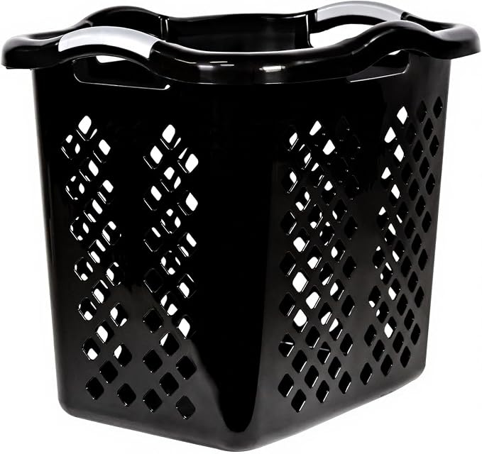 2-Pack 2 Bushel Plastic Laundry Basket - Image 4