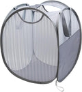 Solidly Handy Laundry Mesh Popup Hamper, Foldable Lightweight Pop up Basket by HONOMA