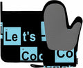 Mxocom Let's Cook Silicone Oven Mitts and Pot Holders Sets Breaking Bad by Mxocom