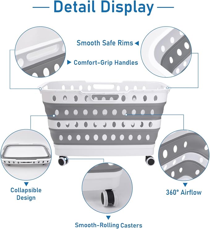 Collapsible Laundry Basket - Image 4