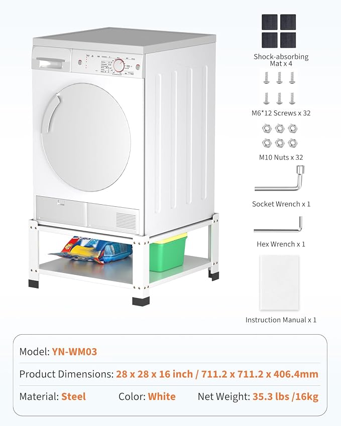 Washer Dryer Laundry Pedestals Base - Image 5