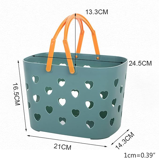 Storage Basket Plastic Storage Basket - Image 2