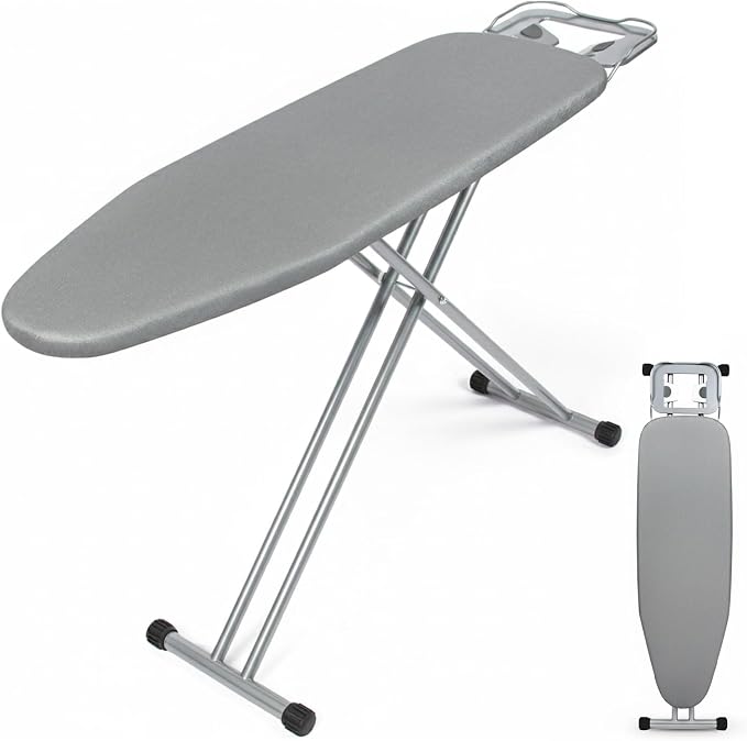 Ironing Board Full Size 54" L x 13" W, Foldable & Adjustable Height Iron Board by Unknown