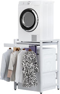 Stacking Kit for Washer And Dryer, Over The Washer Storage Shelf, Washing by Bluethy